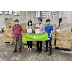 Corporate Social Responsibility - Face mask donation to help the community